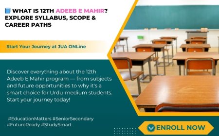 12th Adeeb E Mahir: Syllabus, Career Paths & Future Scope