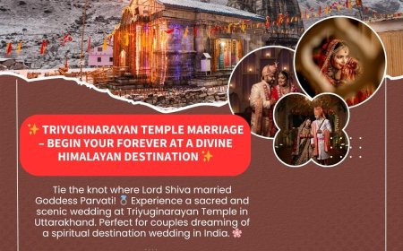 Triyuginarayan Temple Marriage: A Sacred Start to Your Journey
