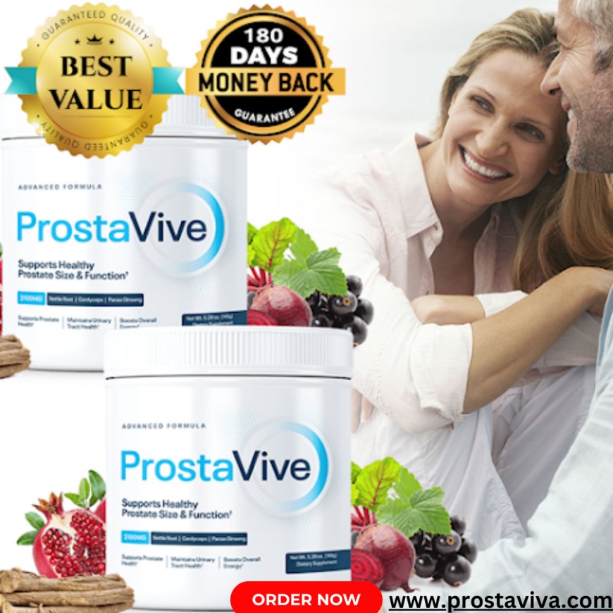 ProstaVive | Official Website – Natural Prostate Support