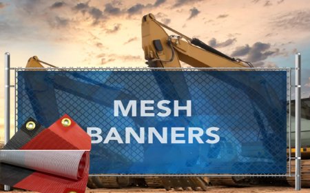 Same Day Mesh Banner Printing London – Fast, Durable Outdoor Banners That Get You Noticed