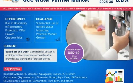 GCC Water Purifier Market on Track for 6.8% CAGR Growth | Demand & Technological Trends