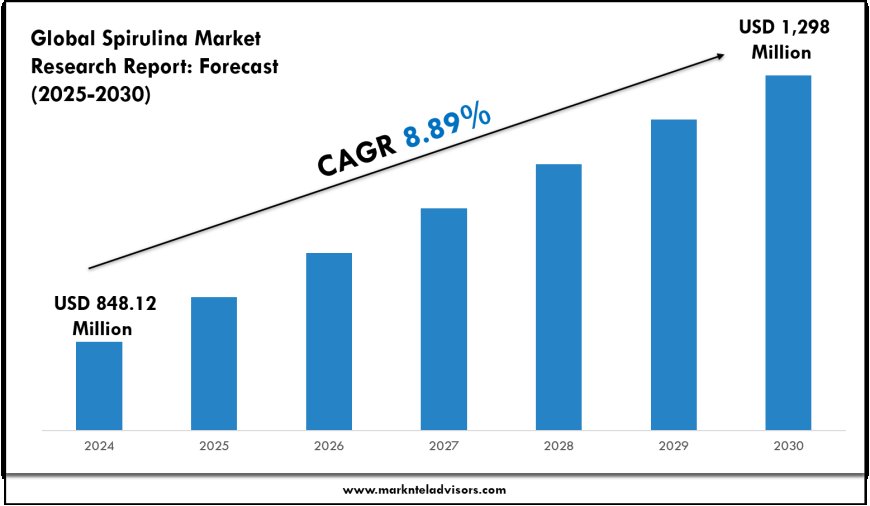 Spirulina Industry Trends 2030 Market Size & Growth Forecast