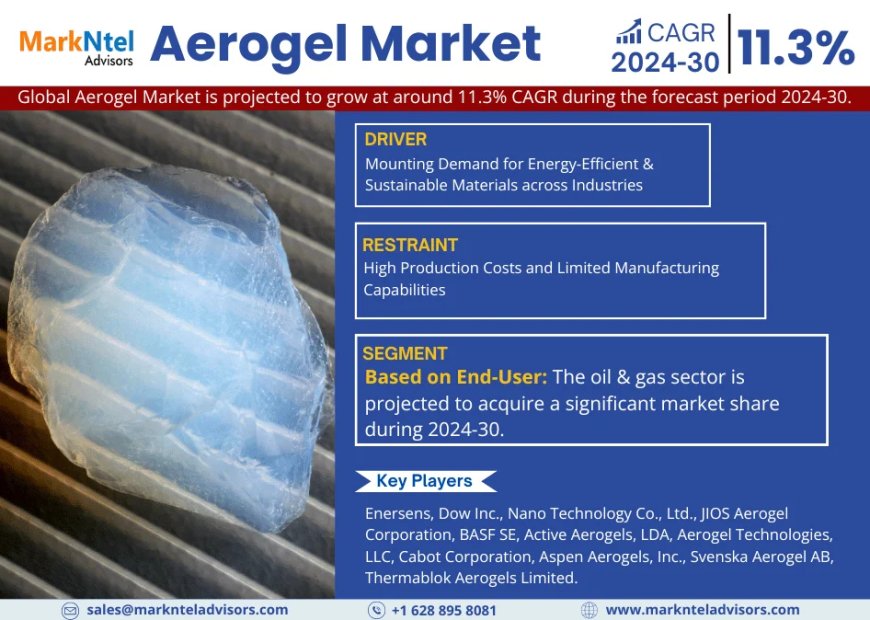 What’s Next for Aerogel Market? Insights for 2024-2030